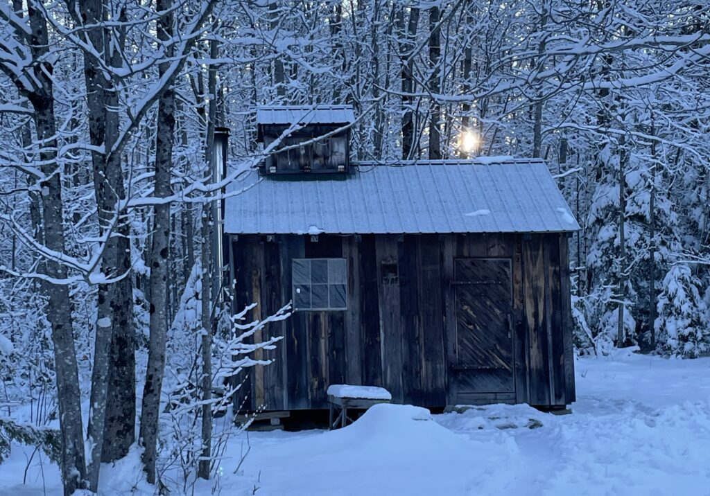 Sugar Shack in the Winter