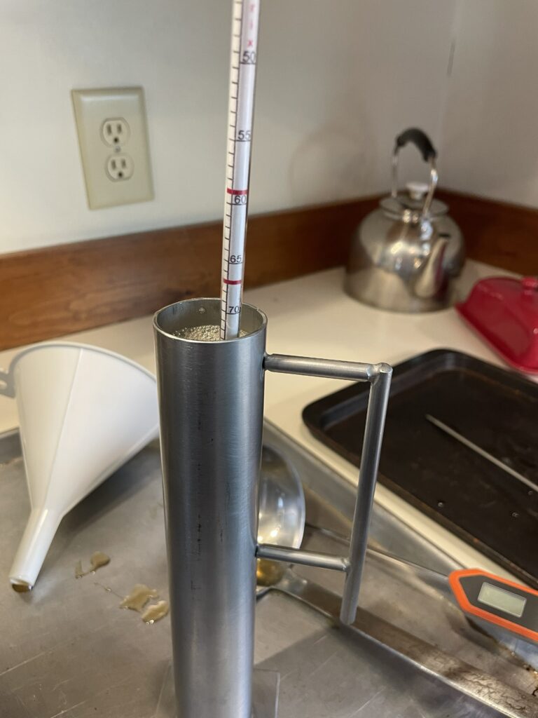 Sugar measuring equipment